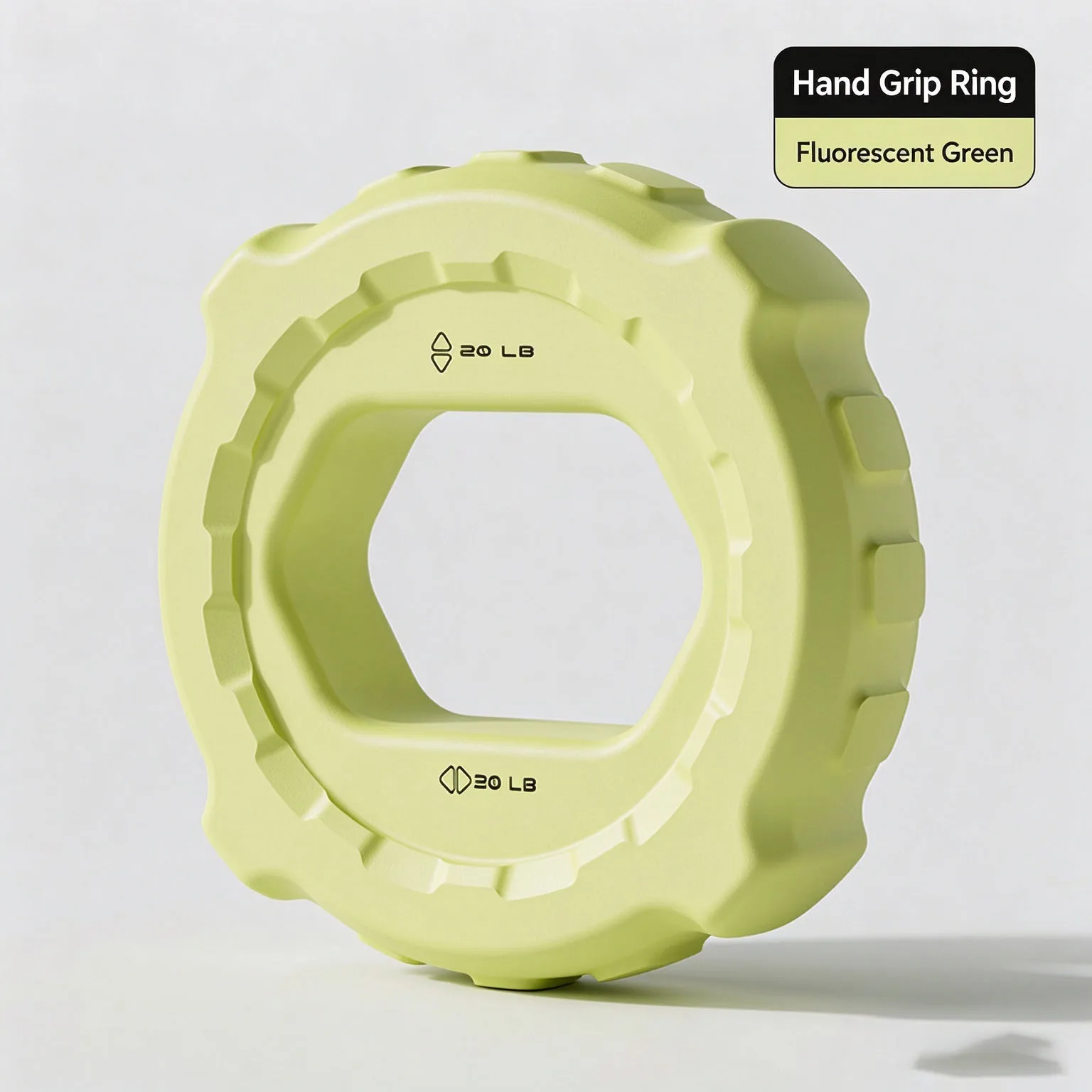 Dual Resistance Silicone Grip Ring,20-90LB Anti Slip Hand Exerciser,Finger Wrist Forearm Rehabilitation Grip Strengthener