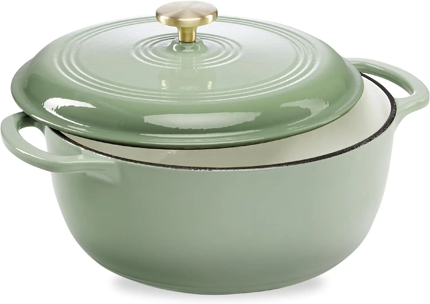 

Best Choice Products 6 Quart Enamel Cast-Iron Round Dutch Oven, Family Style Heavy-Duty Pre-Seasoned Cookware for Home, Kitchen