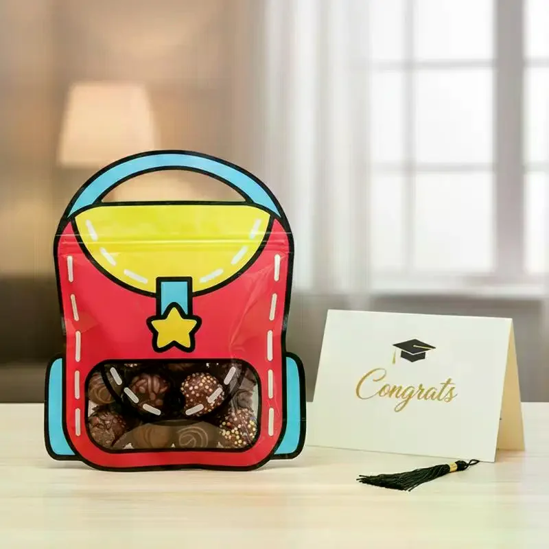 10Pcs Tote Gift Bags Party Favor Bags For Birthday Wedding Candy Cookie Storage Jewelry Packaging