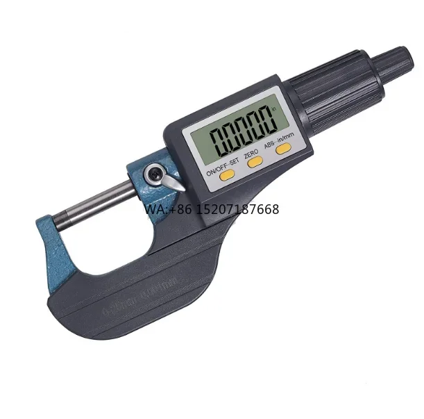 

Electronic Micrometer Wall Thickness Micrometer Digital Display Micrometer 0-25mm 0.001mm