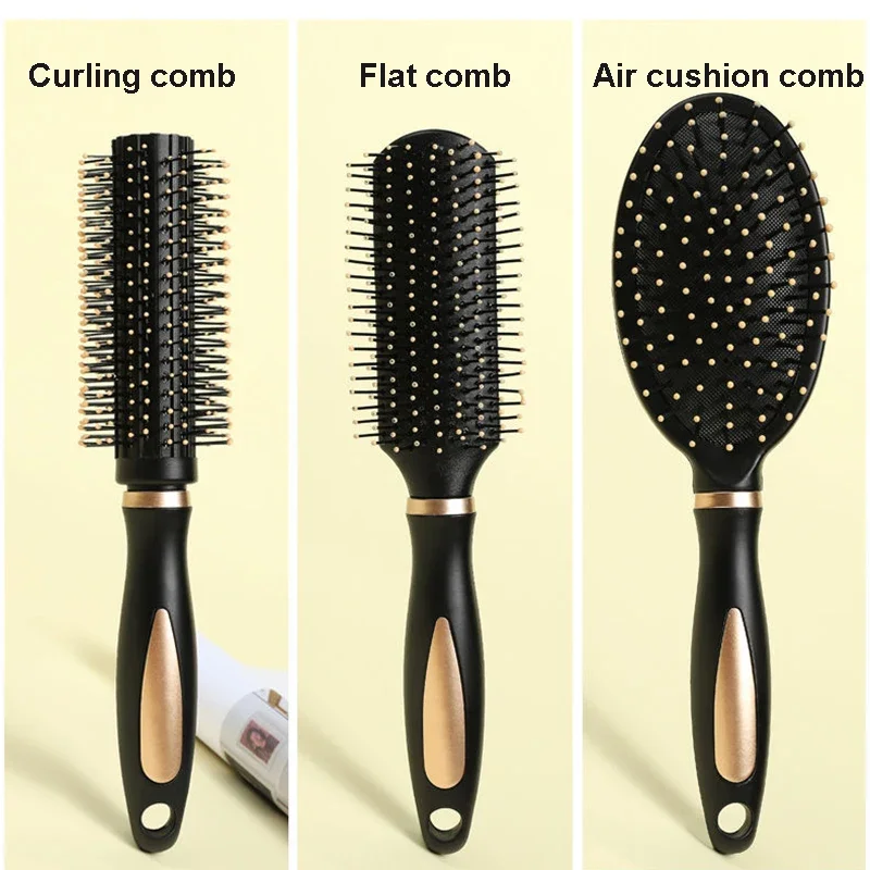 AntiStatic Hair Brushes Plastic Massage Air Bag Anti Static Comb Practical Care SPA Head Massager Household Curly Hair Hair Comb view 3