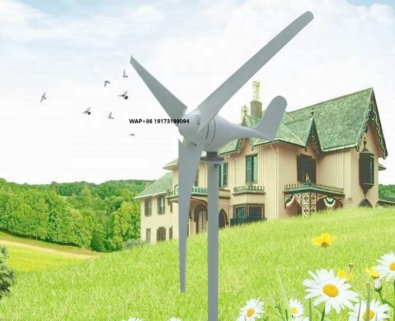 ¡VENTA CALIENTE! Calle de alta eficiencia, uso CCTV 12v 24v 400w Energía de turbina eólica también llamada turbina eólica 400 vatios