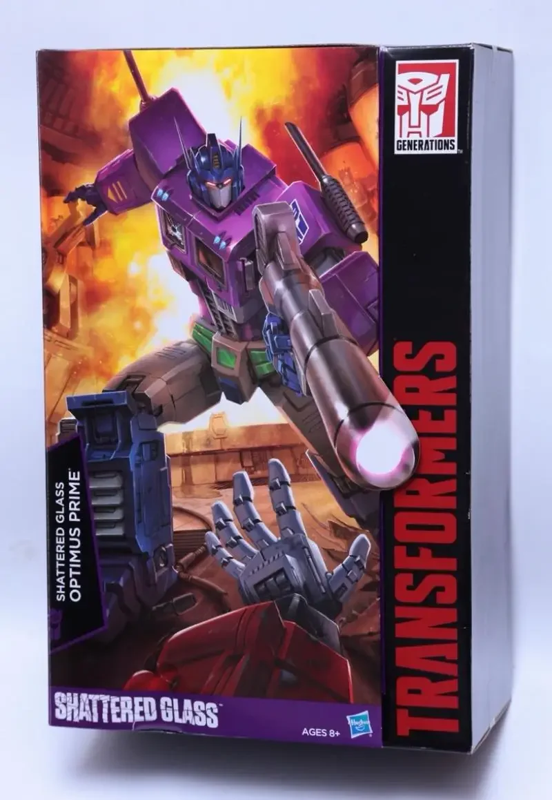 Dalam stok Asli TAKARA TOMY Transformers SHATTERED GLASS Optimus Prime MP10SG PVC figur aksi figur Model mainan