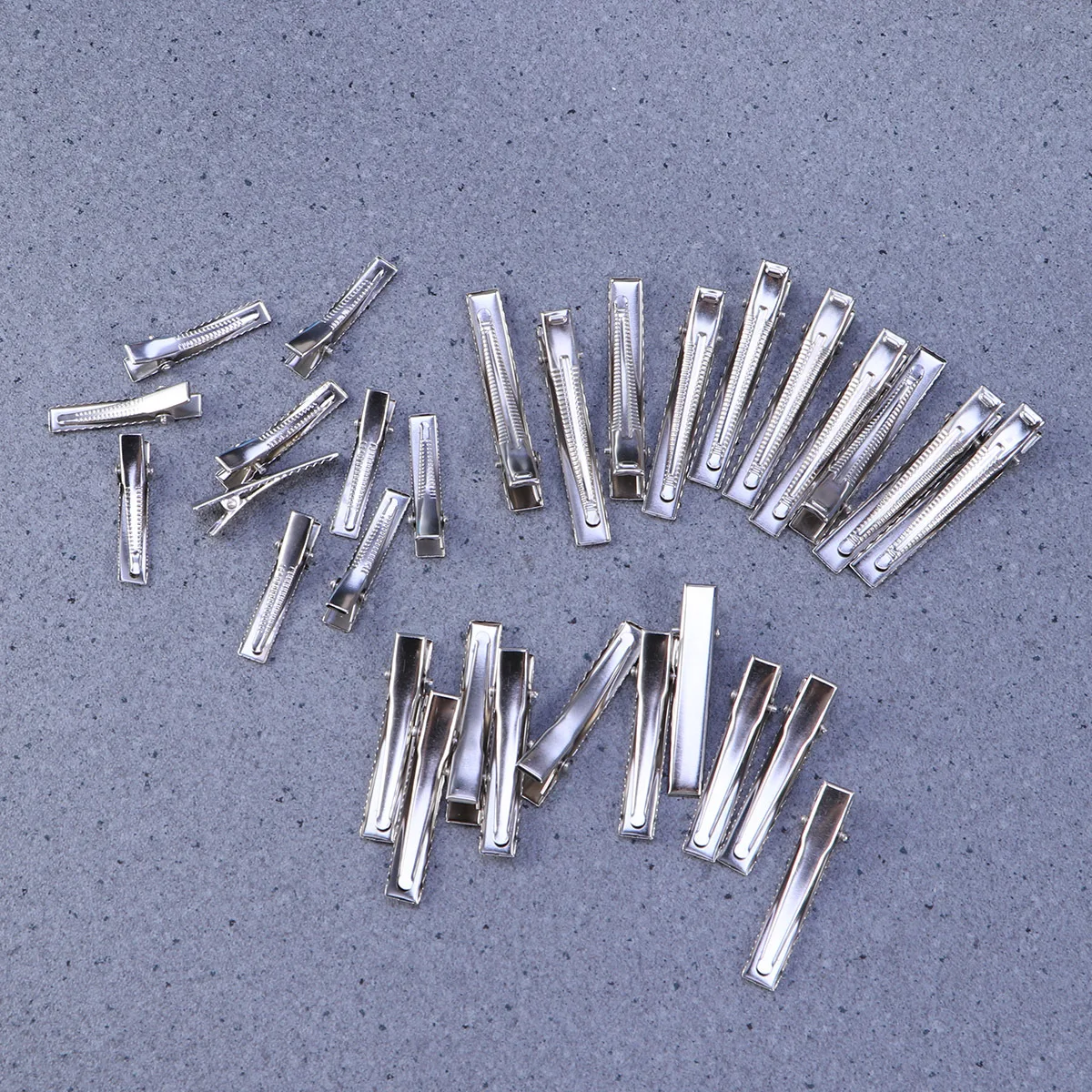 

30Pcs Butterfly Hair Clips DIY Stainless Steel Alligator Clips for Bows Hairpin Making Craft Accessories 3.2cm 4.5cm 5.6cm