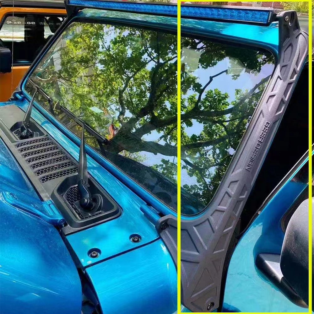 

Lantsun JL1204 2pcs 52" led light bar bracket for jeep for wrangler JL 2018+ LED light bracket Aluminum alloy