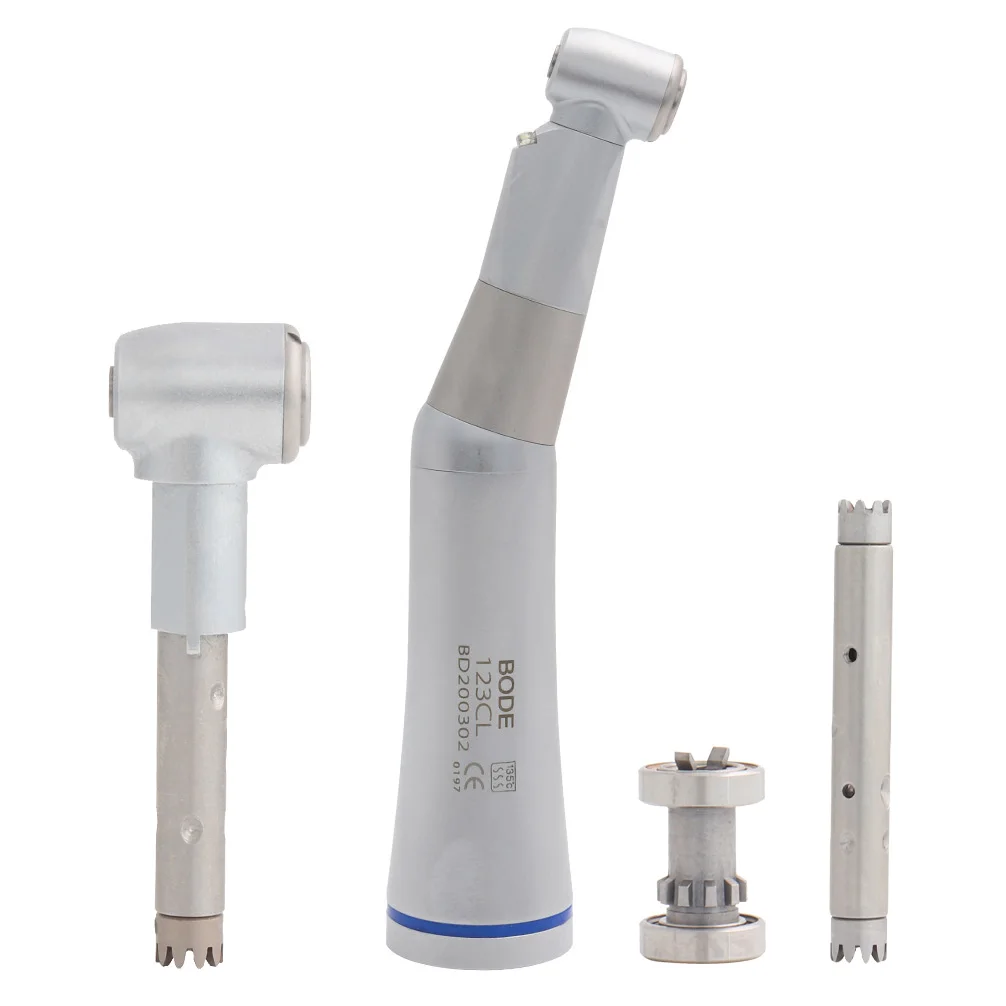 

BODE Dental LED Contra Angle Handpiece Low Speed Handpiece Inner Water Spray Self-powered Air Turbine Rotor Shaft