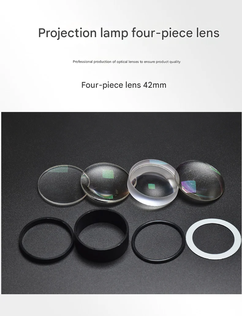 

Angiographic lamp lens HD projection lamp lens dedicated photography lamp condenser D=40MM