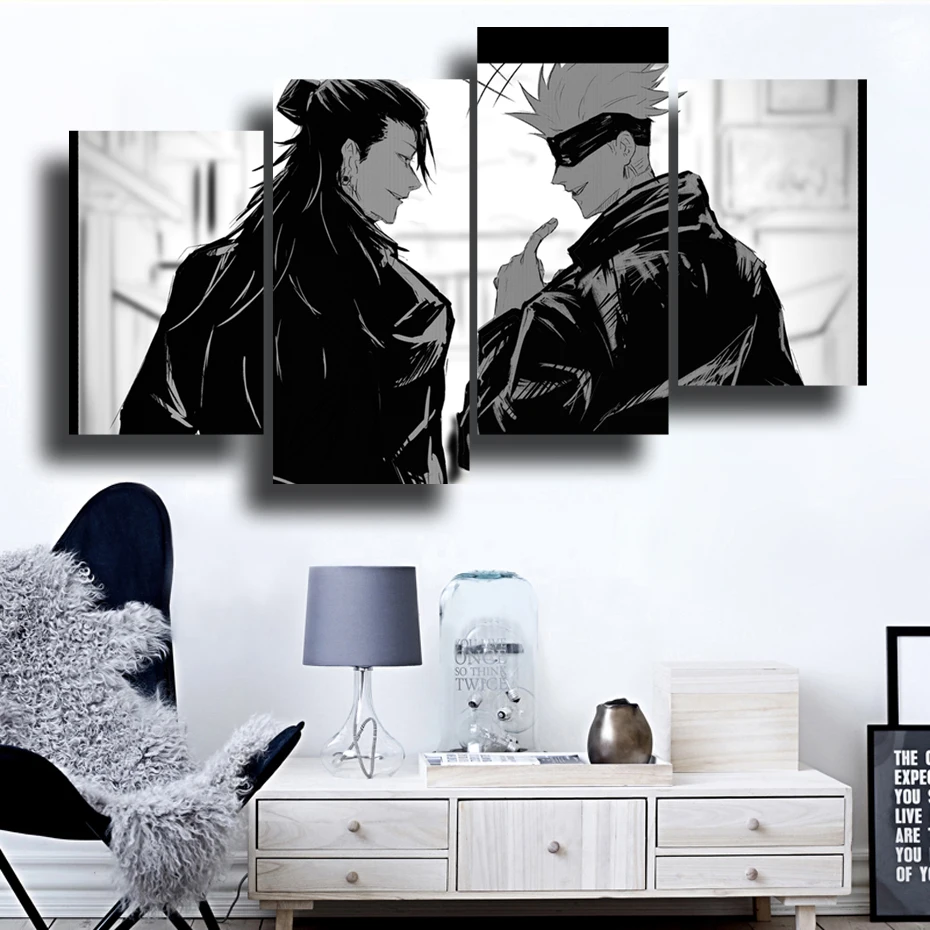 

Jujutsu Kaisen Anime Poster Home decoration Highend Kraft paper Poster Wall Painting Study Home Living Room Decoration Picture