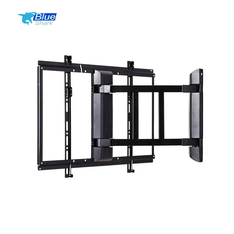 High Quality Black Shark Hotel Folding TV Mounts 50''-70'' Inch Screen Adjustable Manual Electric Telecontrol Rotary ABS 160
