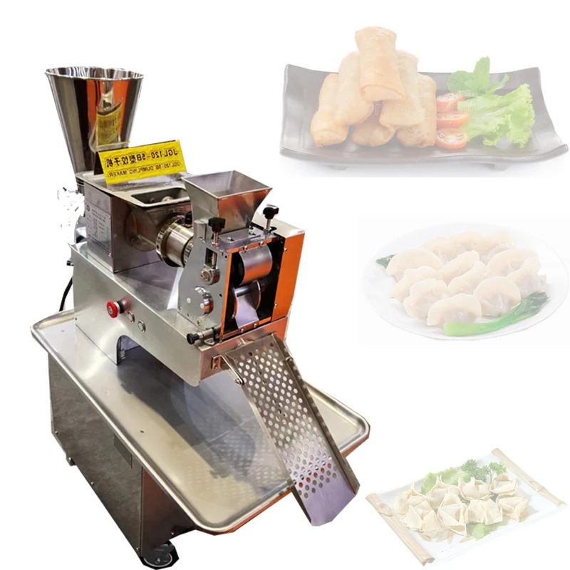 Commercial Electric Wonton Making Machine Samosa Spring Roll Dumpling Maker Machine