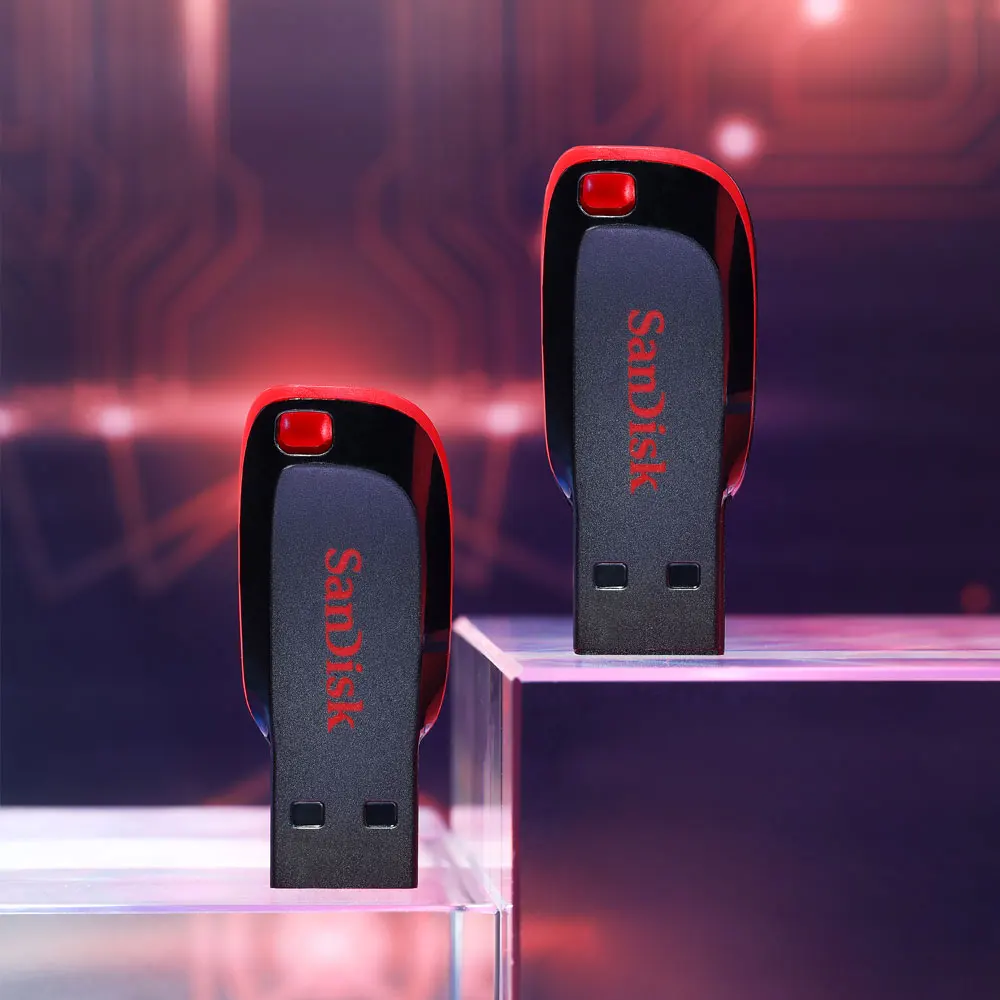 SanDisk-Mini clé USB CZ50 de 16 Go, 32 Go, 64 Go, 128 Go, lecteur flash