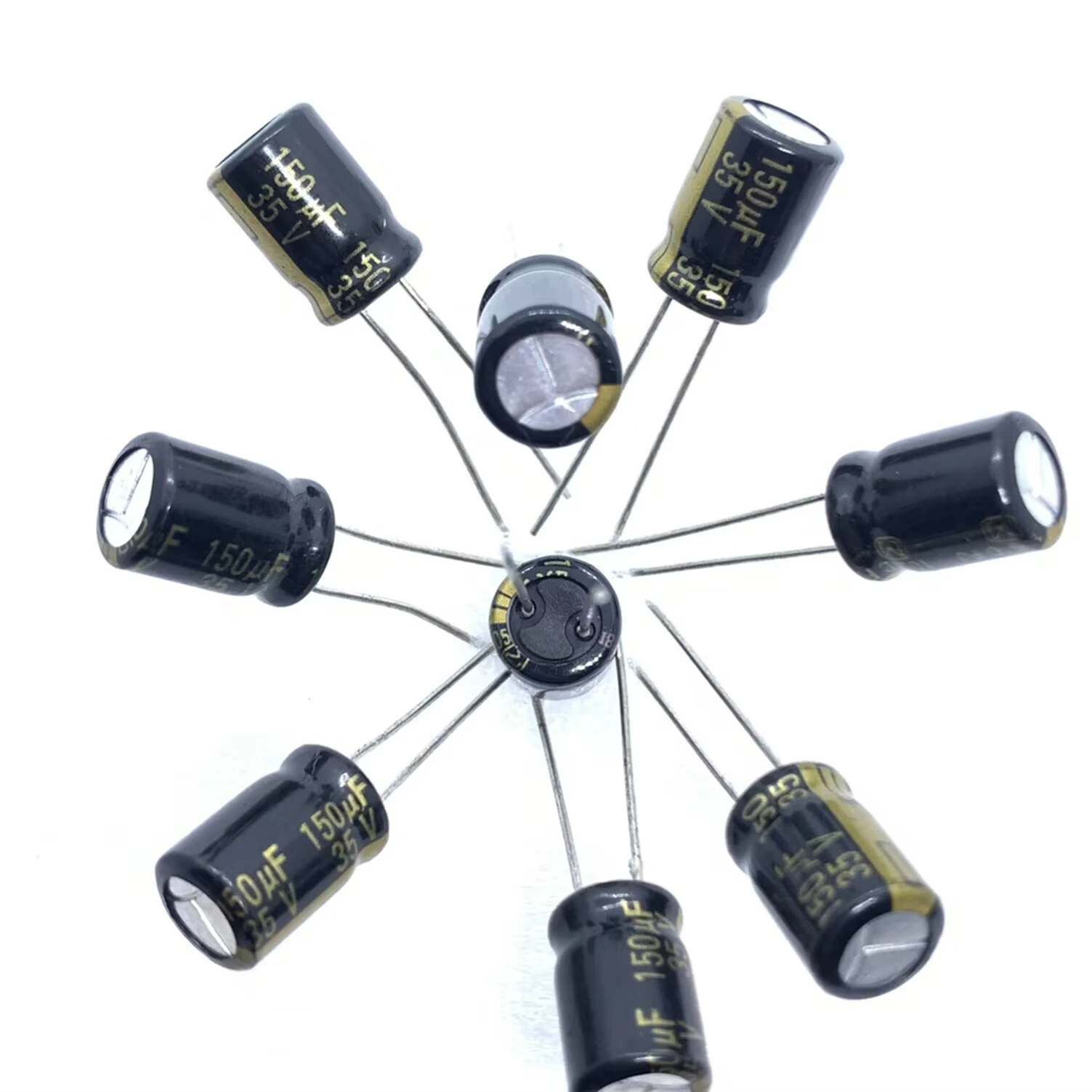 150uF35V 812MM 35V150UF FJ series audio special aluminum electrolytic capacitor