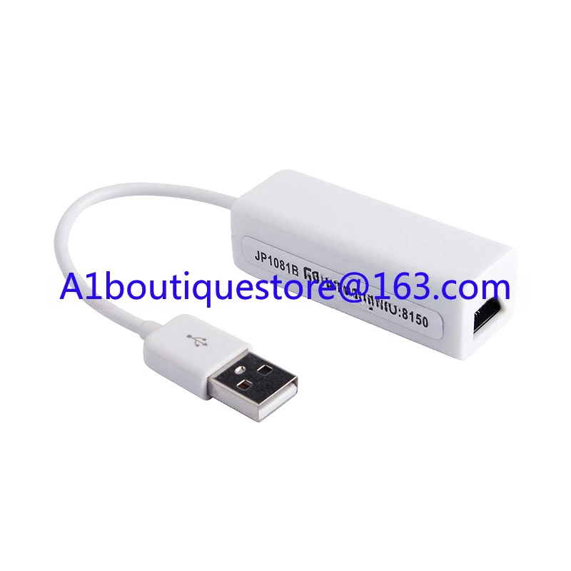 USB network interface card notebook ultrabook MACOS Android free drive support win32/64 bit with cable external 8150