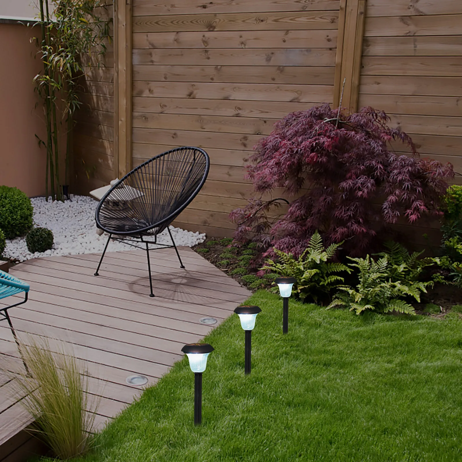 

10Pcs Solar Light Replacement Stakes Plastic Weather Resistant Ground Spikes for Outdoor Garden Yard Path Lights