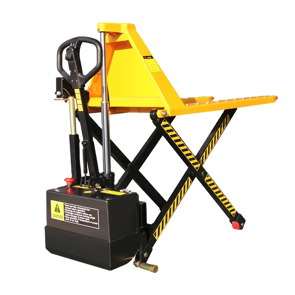 1500kg small pallet jack hydraulic scissor hight lift pallet truck trolley pallet truck with lifting table