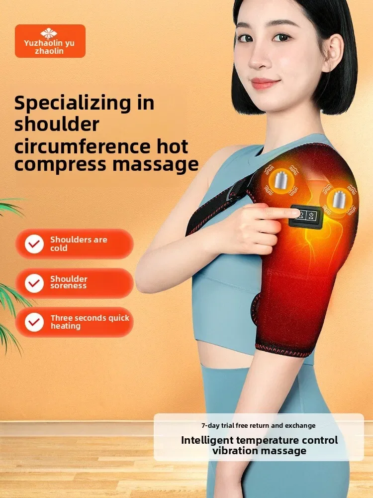 Rechargeable Heated Shoulder & Arm Wrap Hot Compress Thermal Sleeve for Warmth & Daily Relaxation