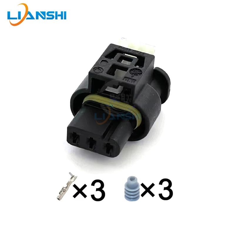 7615490-03 applies to Mercedes-Benz BMW Volkswagen Ford reversing radar 3p connector wiring harness plug 805-121-521