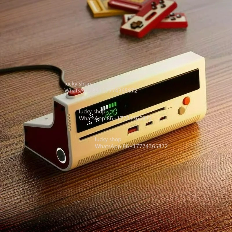 

Многорозеточный удлинитель Drag Board, красно-белый, для настольных ПК, геймерский, с кабельной проводкой