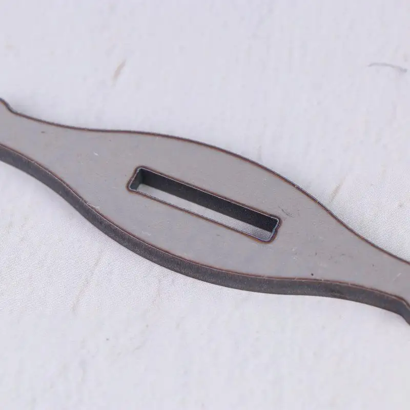 1Pc Knife Finger Guard Bolster Pommel Brass Stainless Steel DIY Knife Handle Hand Guard Blanks Fixed Blade Knife Making Parts