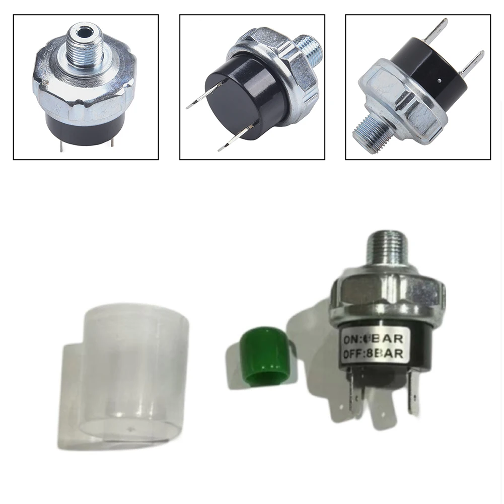 Air Compressor Pressure Switch For Air & Suspension 1/4 NPT 1/8 NPT Thread Regulates Compressor And Tank Pressure