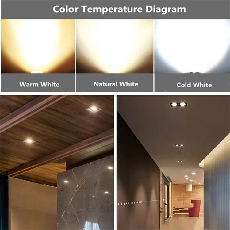 LED AR111 Lamp Dimmable 15W 220V 12V GU10 G53 Base Substitute Halogen Lamps LED Downlight ES111 Bulbs COB Spotlight Warm White