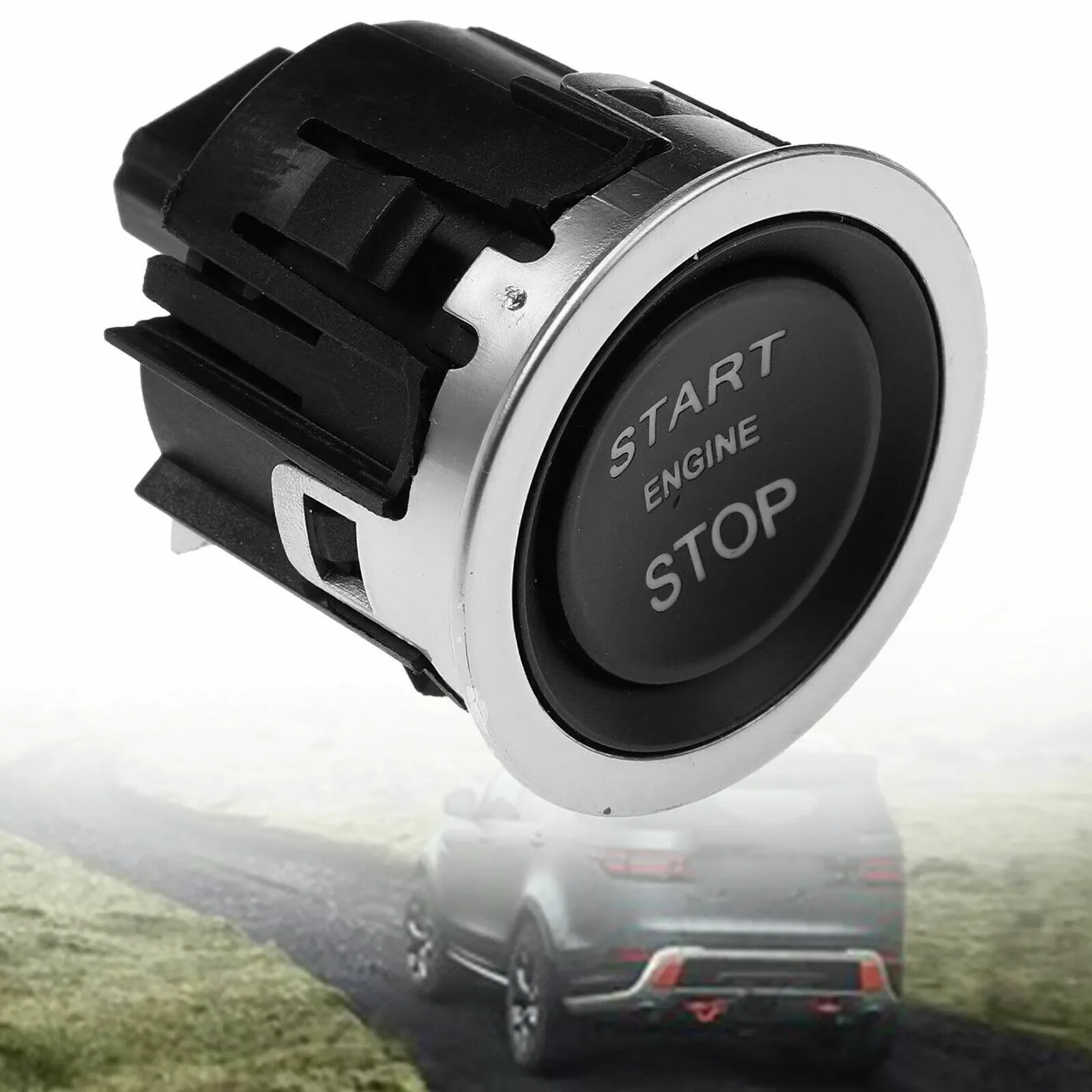 

1pcs Engine Ignition Switch Start Stop Button Controls For Range Rover Sport Evoque Discovery Car Interior Accessories