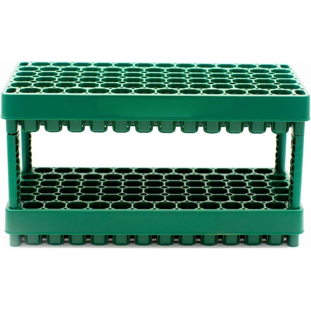 

10 x 20 76-ячеистые штабелируемые лотки для рассады овощей, трав и растений, 2 штуки в упаковке