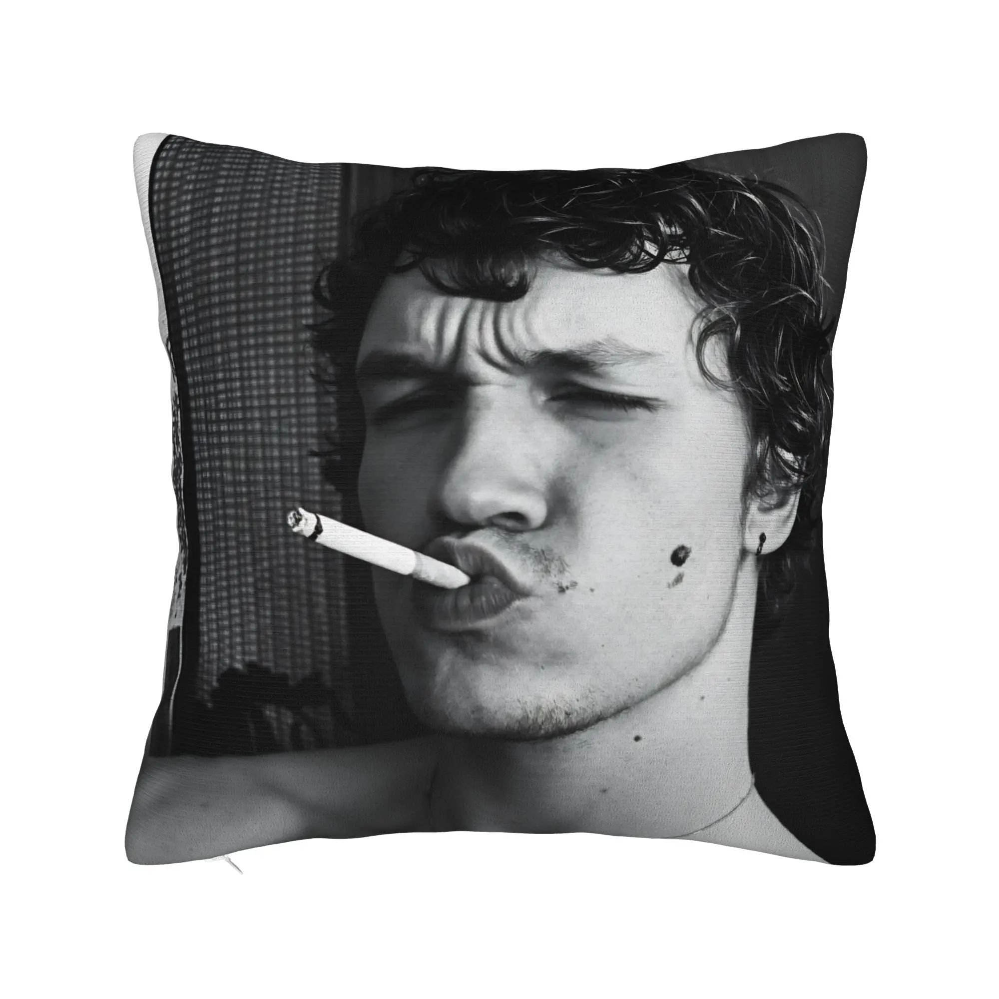 Hudson Williams Connor Storrie Heated Rivalry Smoke Pillow Cover  Morden Pillow Case For Living Room Sofa Design Pillowcases