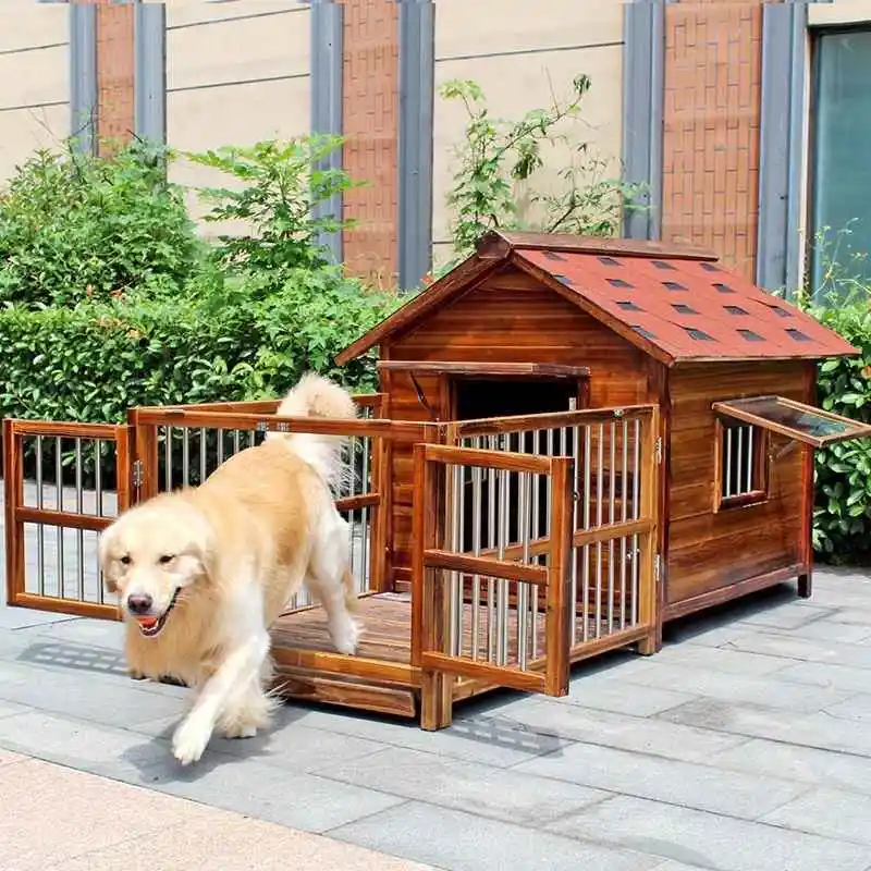 

Warm dog house in winter, waterproof for large dogs, universal in all seasons