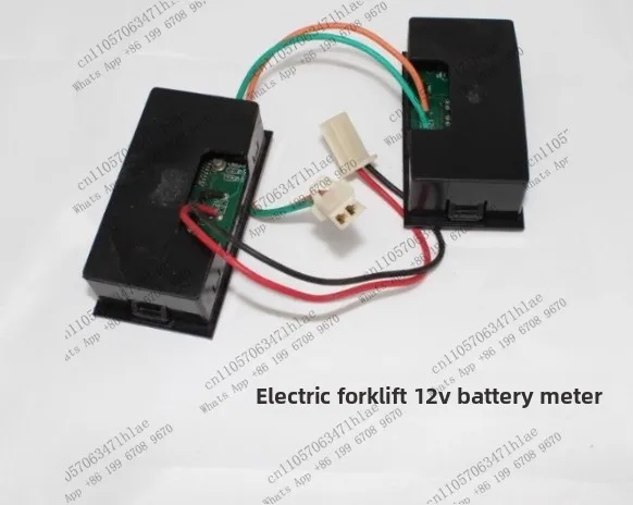 1pcs  Suitable for Ham Electric Forklift Accessories Semi-Electric Pallet Truck Pallet Truck Power Meter 12V Voltage Meter 24V