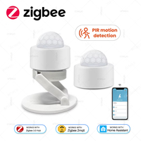 Zigbee PIR Motion Sensor Smart Human Body Movement Wireless Infrared Detector ZigBee Motion Sensor Smart Home Security Alarm