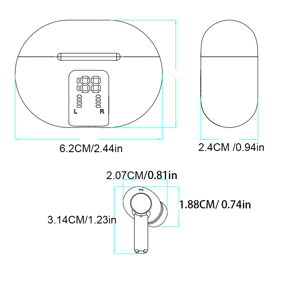 M10 Translation earphones 144 Languages Instant Translated Smart Voice Translator Wireless Bluetooth Travel Translator headset