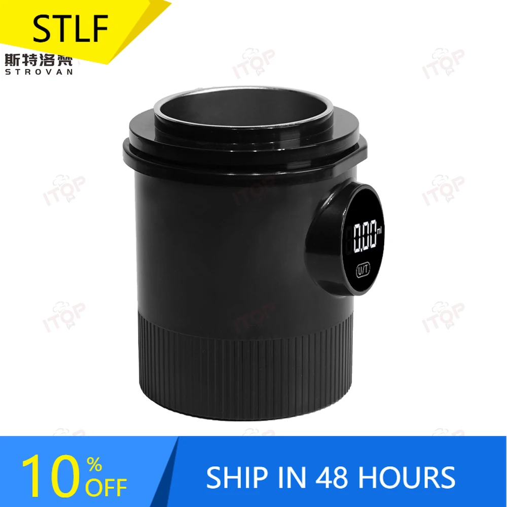 STLF JW مستلزمات قياس الإسبريسو الكهربائية الذكية الدقيقة 0.1 جرام مقياس القهوة الرقمي مقياس وزن القهوة مقياس القهوة #1