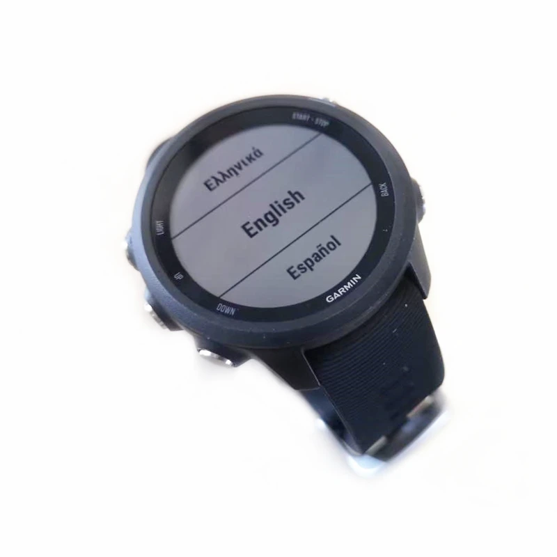 Garmin forerunner 245 GPS + GLONASS + monitorowanie tętna GALILEO tryb treningu maratonu inteligentny zegarek