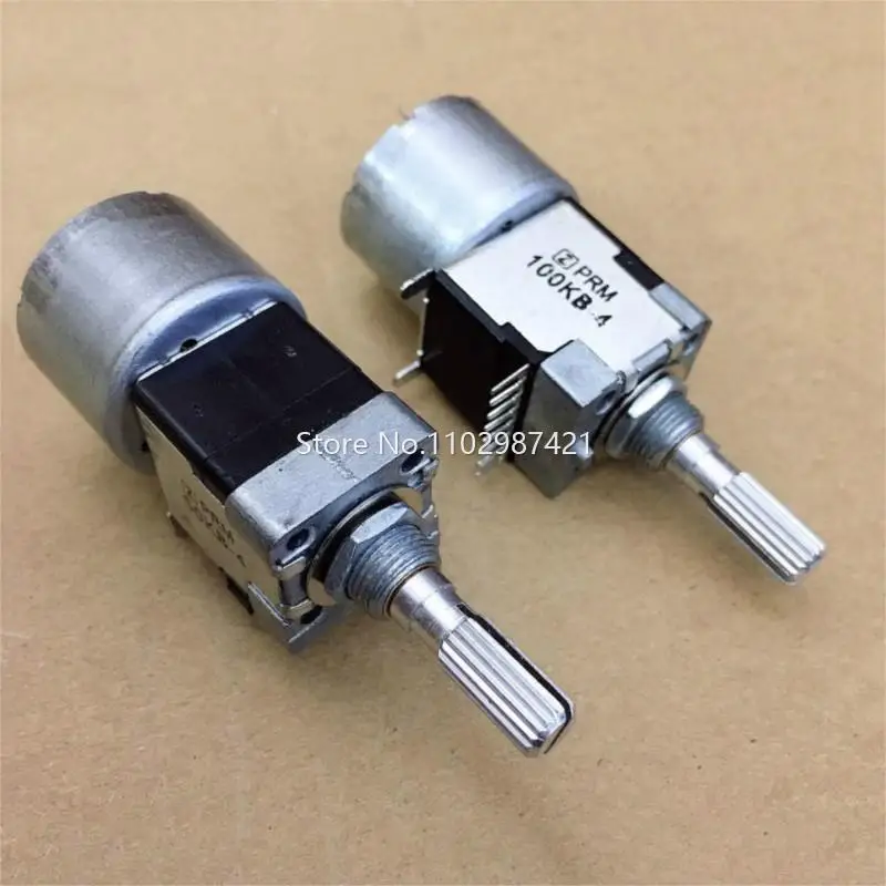 1 Piece RK168 B50K B100K 100KB-4 50KB-4 Tianmiao Amplifier Remote Adjustment Size Volume Knob Motor Potentiometer 8 Pin