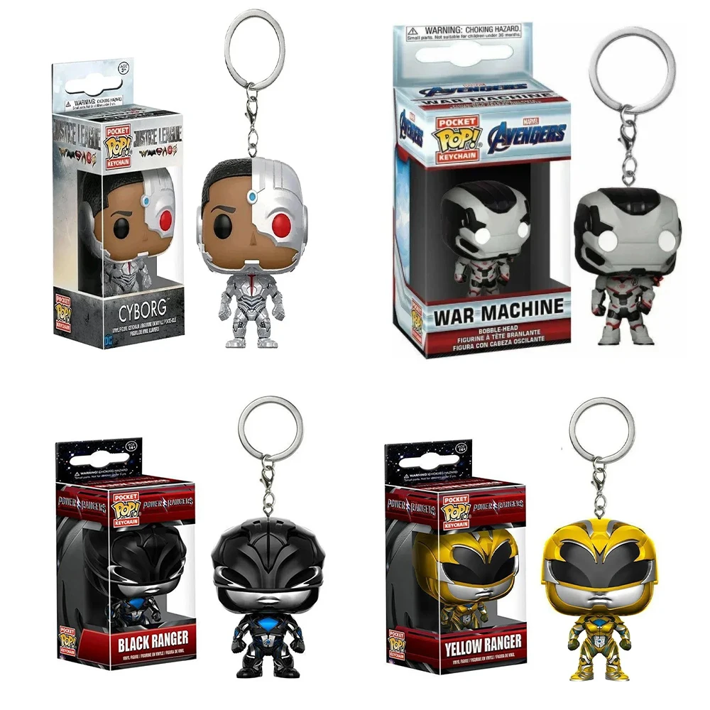 Funko POP المفاتيح الشكل ليلة الملك الحرب-آلة سايبورغ رالف ماوي بوب روس ELASTIGIRL ألعاب الحركة للأطفال هدايا عيد الميلاد
