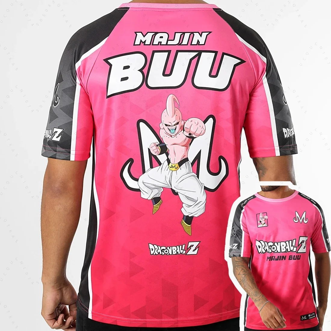 

Новая футболка-джерси 2026 года с изображением дракона из японского аниме Dragon Ball Z Majin Buu, специально изготовленная, для взрослых мужчин, толстовка, детские мультяшные топы
