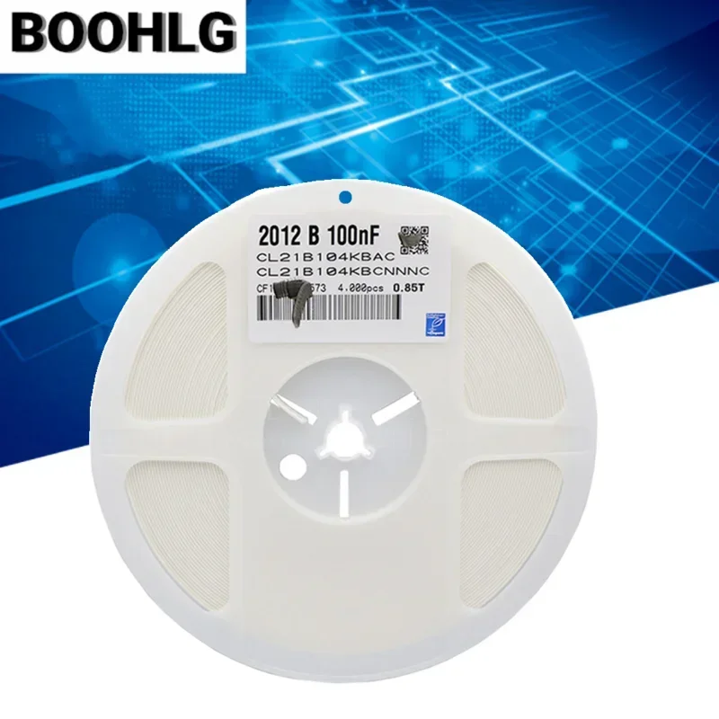 

0805 конденсатор 100nf 104K x7r 104 50 В smd конденсатор полная катушка 10% 4000 шт.