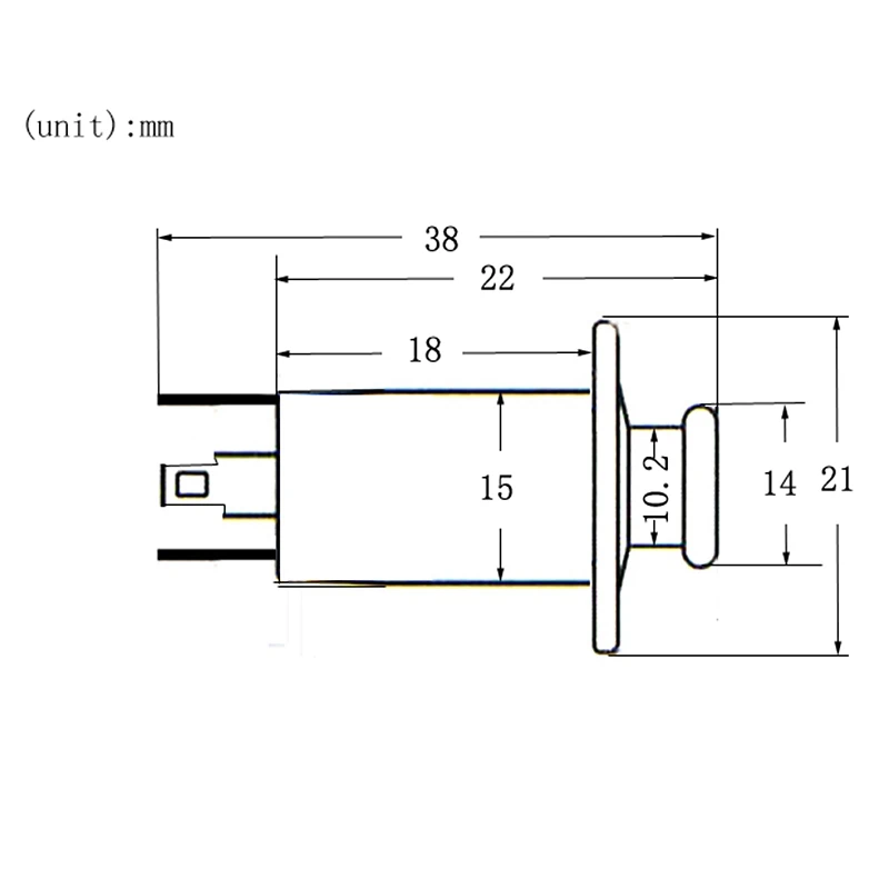 Output Input End Pin -6.35 Acoustic Guitar Equalizer EQ Preamp Socket 6.35mm Guitar Accessories Silver