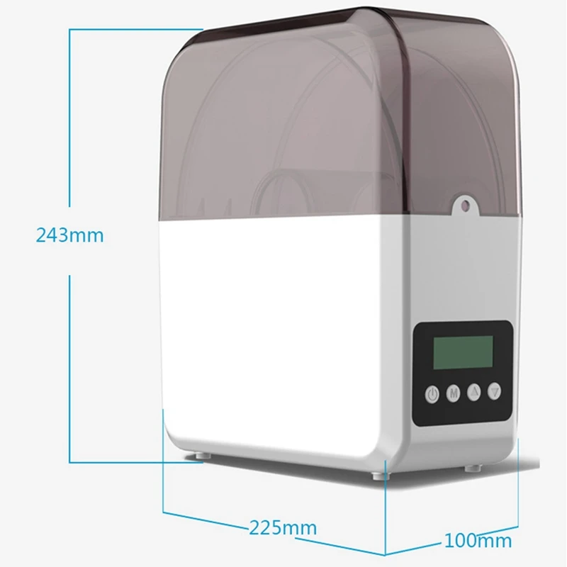 AF91-Filamen Kotak Kering Suhu Dapat Disesuaikan 1Kg Menjaga Filamen Kering Pemegang Aksesori Printer 3D Putih