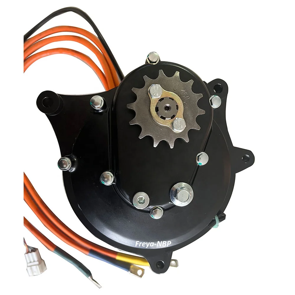 Popular QS 138-C 70H V3 72V3000W 100kmph Mid Drive Motor with 1:2.35 Gearbox for Electric ATV Dirtbike Motorcycle with 428T Gear