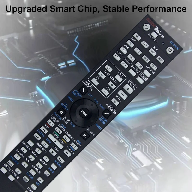 B04C-Replace AXD7613 Remote Control For Pioneer SC-LX75 VSX-LX55 SC-09TX AXD7612 AXD7616 AV Receiver