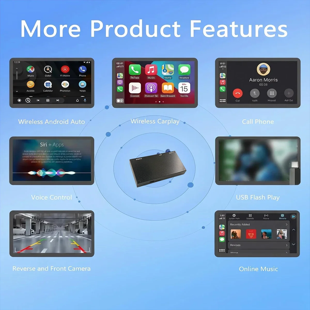Wireless CarPlay Android Auto For Land Rover Bosch Host Rover Jaguar XE/XF Link Multimedia