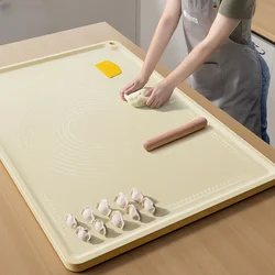Thickened Antibacterial Silicone Kneading Mat, Food Grade, Household Kitchen Pads, Cutting Board, Rolling Dough, Baking Mats