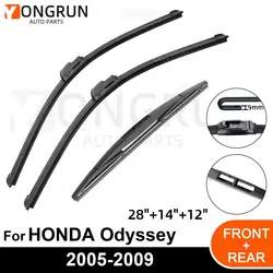 Car Windshield Windscreen Front Rear Wiper Blade Rubber Accessories For HONDA Odyssey 28