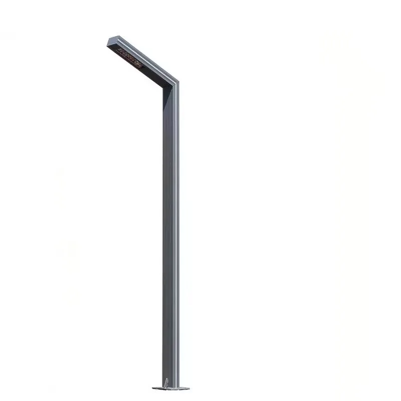 Aluminum Garden Light Pole IP65 Waterproof LED Post Top Lamp 3M 4M 5M 6M Height For Outdoor Landscape Pathway