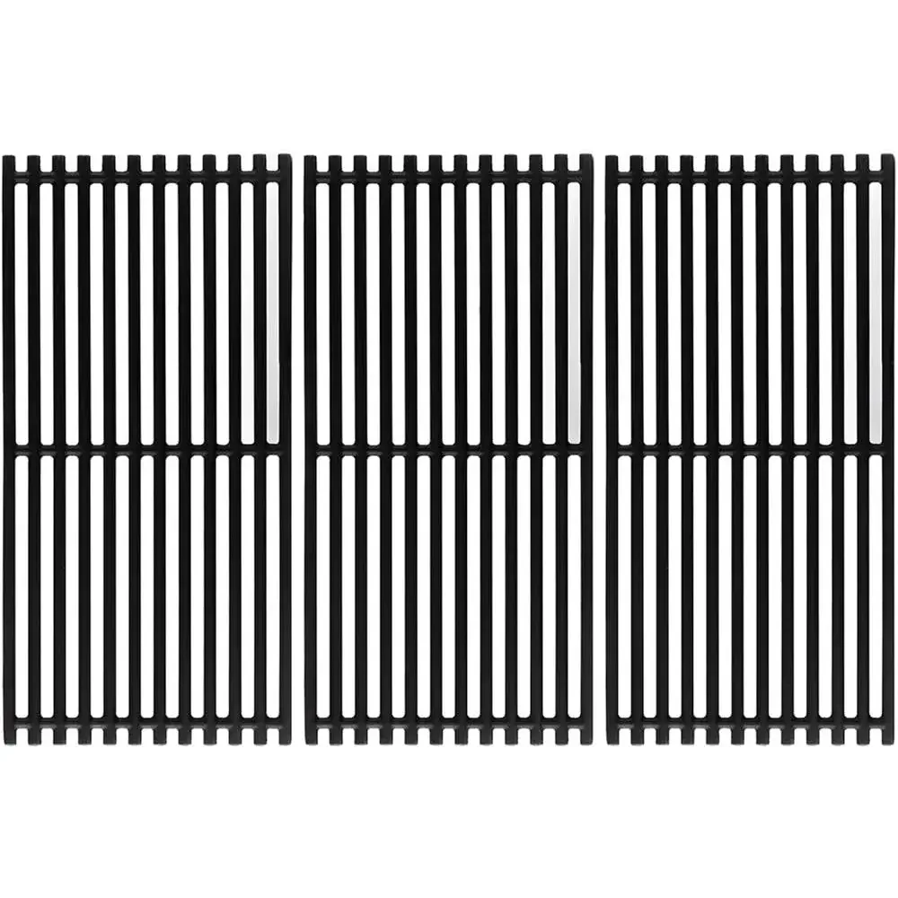 Replacement Grill Grates Charbroil Tru Infrared 3 Burner Model Parts Durable Cast Iron Heat Distribution Sear Marks Set of 3