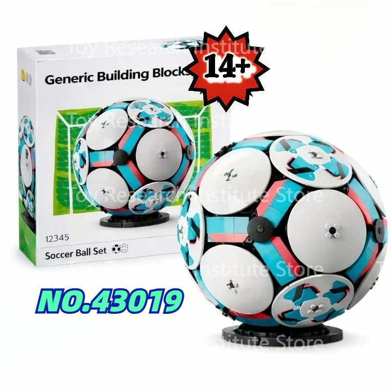

Набор для сборки модели футбольного мяча DIIY World Soccer, настольное украшение и конструктор, подарок для детей и взрослых
