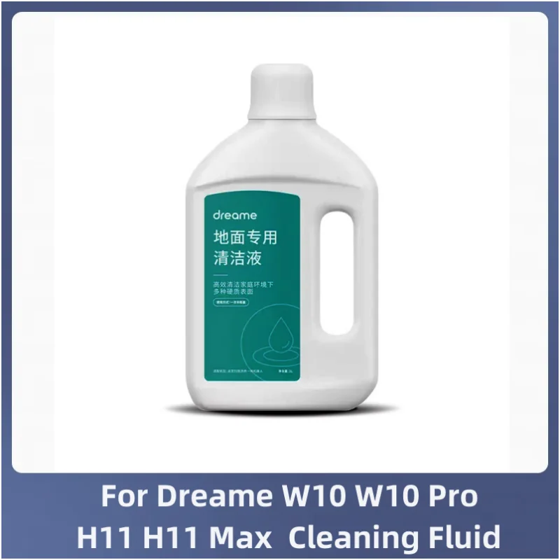 For Cleaning Fluid Original Dreame W10 W10 Pro H11 H11 Max Vacuum Cleaner Spare Parts Special Floor Cleaner Accessories 1L