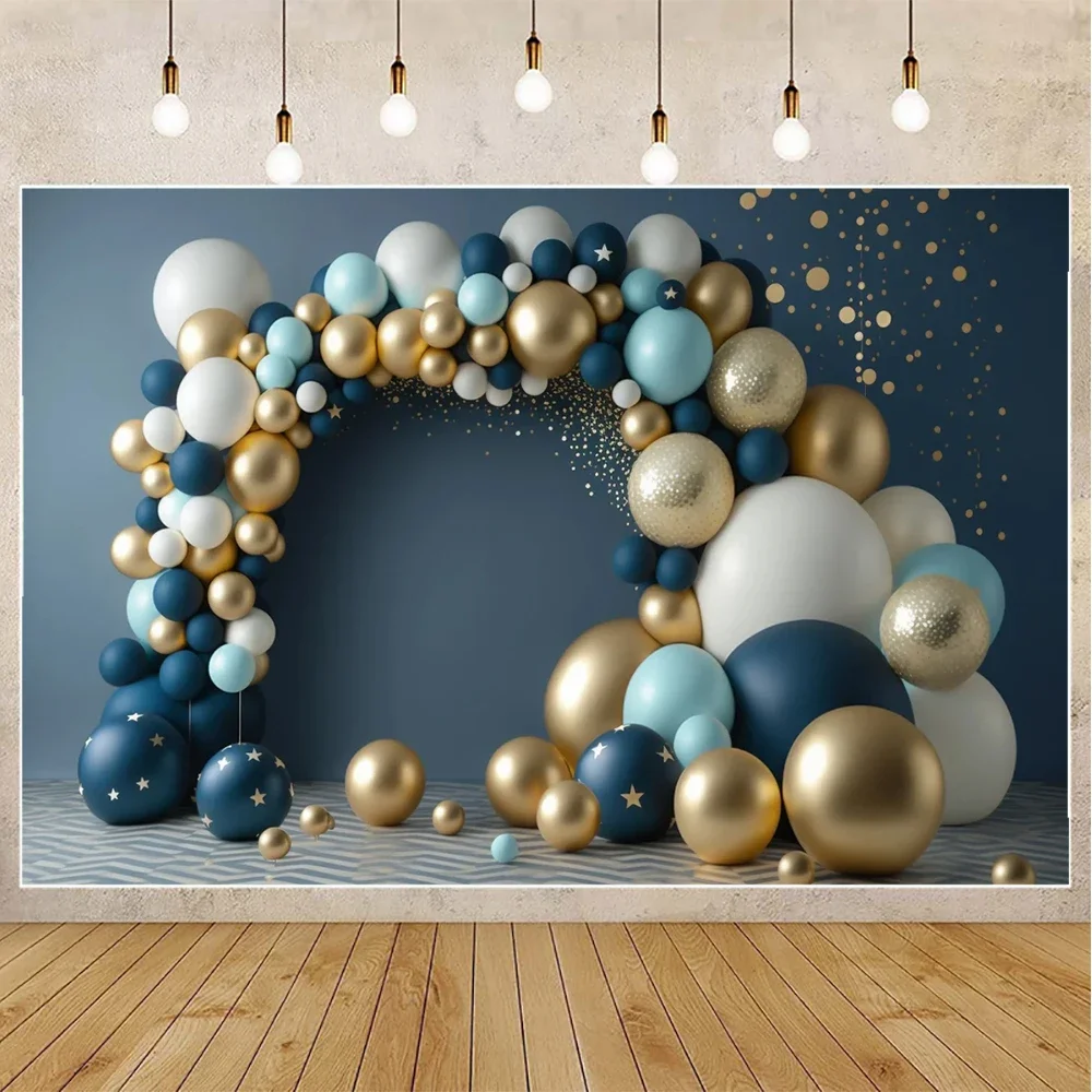 모시카 배경 풍선 아치 디지털 배경 하트, 유아 생일, 신생아 출산 오버레이, JPEG 포토샵 합성